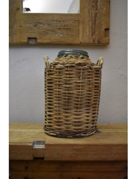 "Alfabia" Tinaja con forro de cañizo